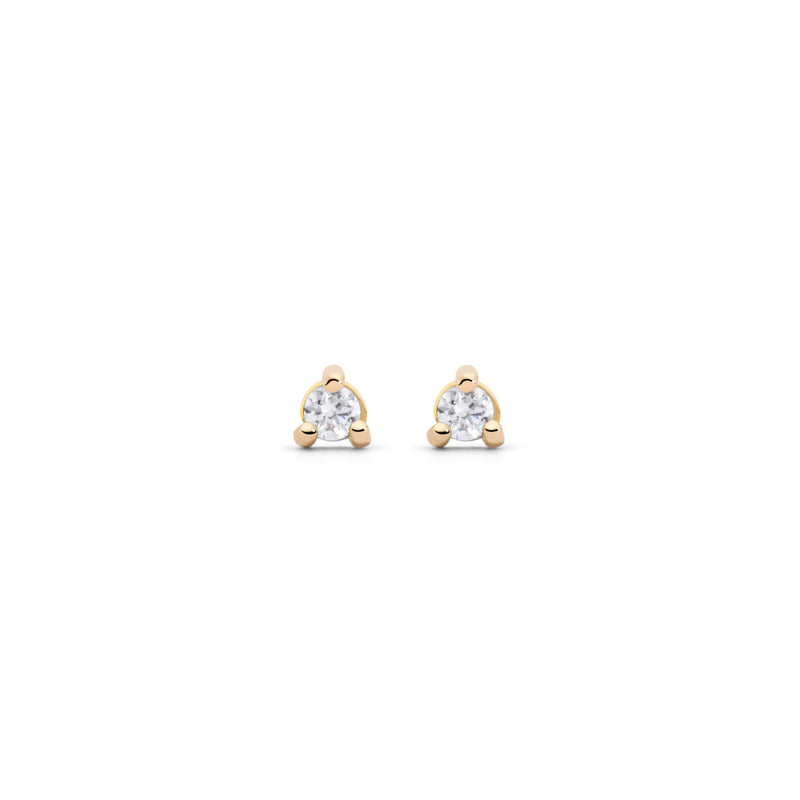 PENDIENTES PRINCESS ORO 18K Y DIAMANTES