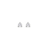 PENDIENTES PRINCESS ORO BLANCO 18K Y DIAMANTES 24H