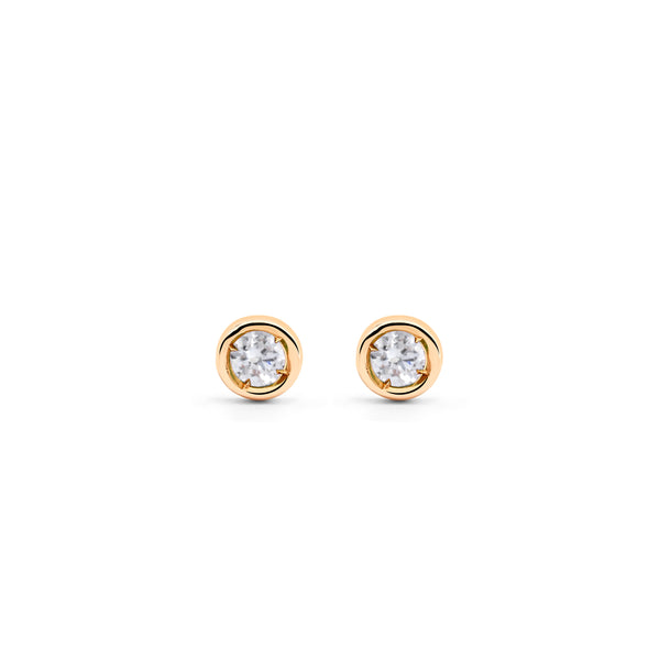 PENDIENTES QUEEN ORO 18K Y DIAMANTES